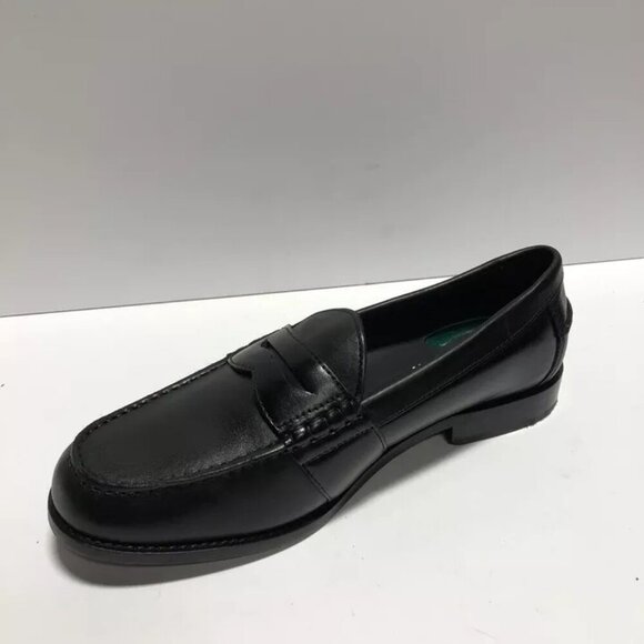Nunn Bush Men\'s Noah Moc Toe Loafer Black Size 9.5 M